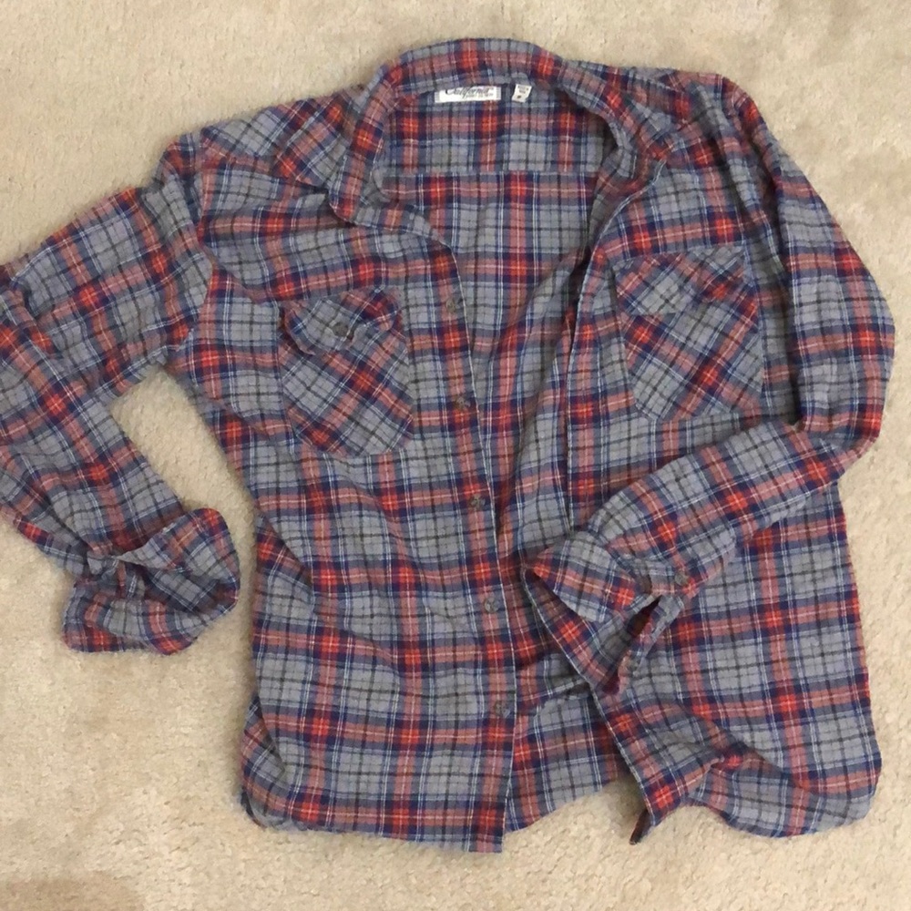 Flannel Jacket  -   100% Cotton